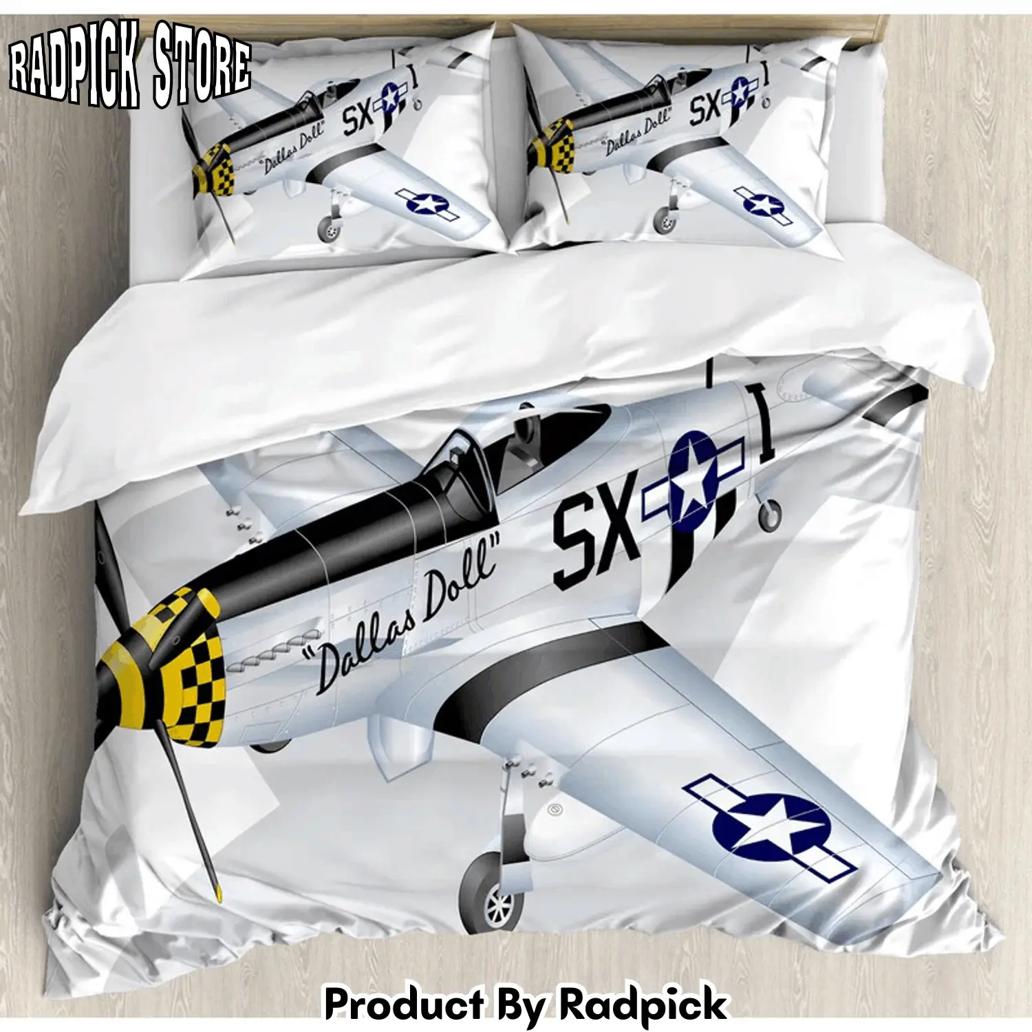 Radpick airplanethemed cotton duvet cover comforter bed sheets bedding sets rp3278878